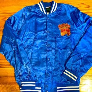 Men’s Vintage Satin Jacket Murphy Brothers Exposition
